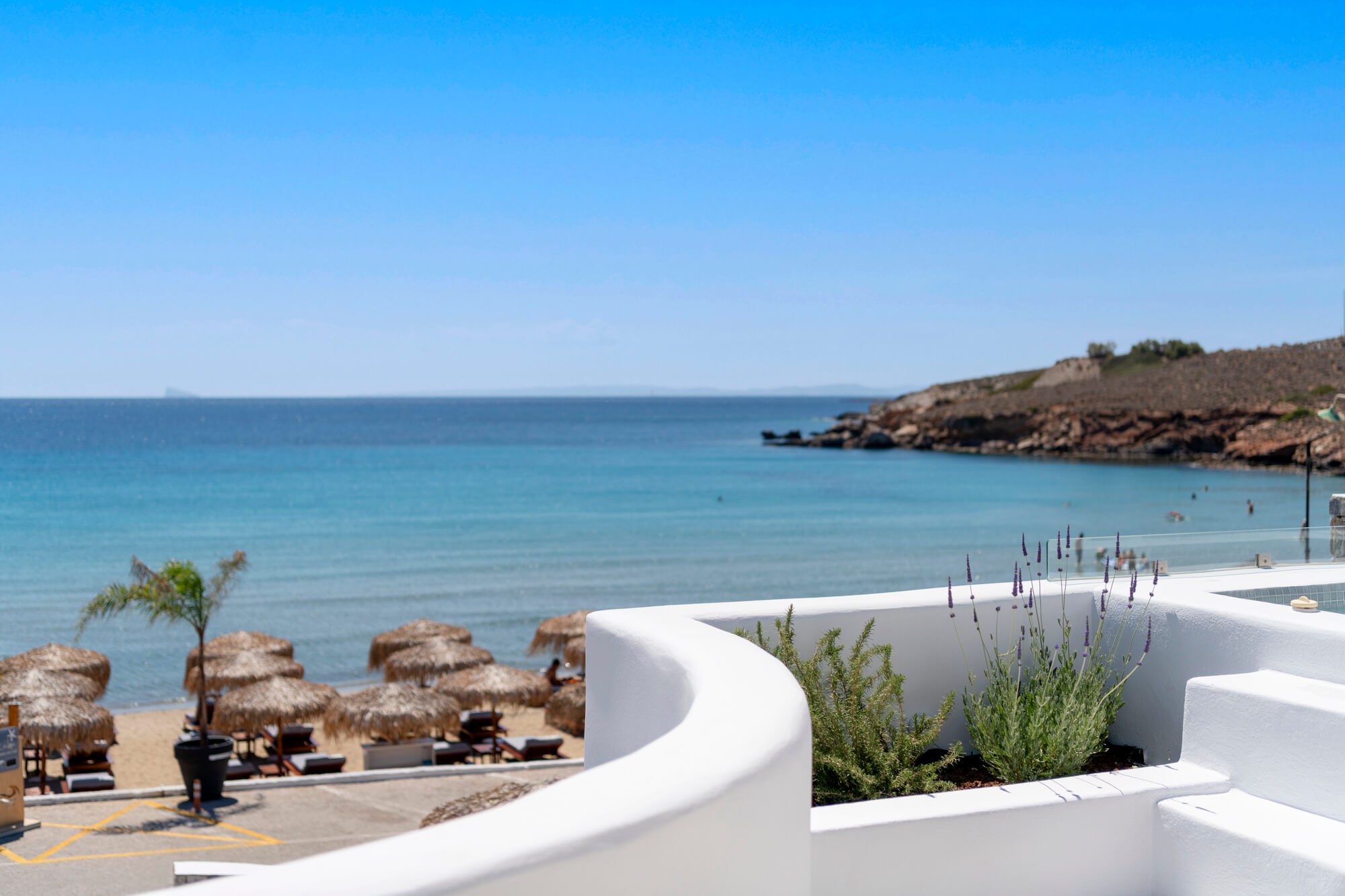 Fresh suite sea view