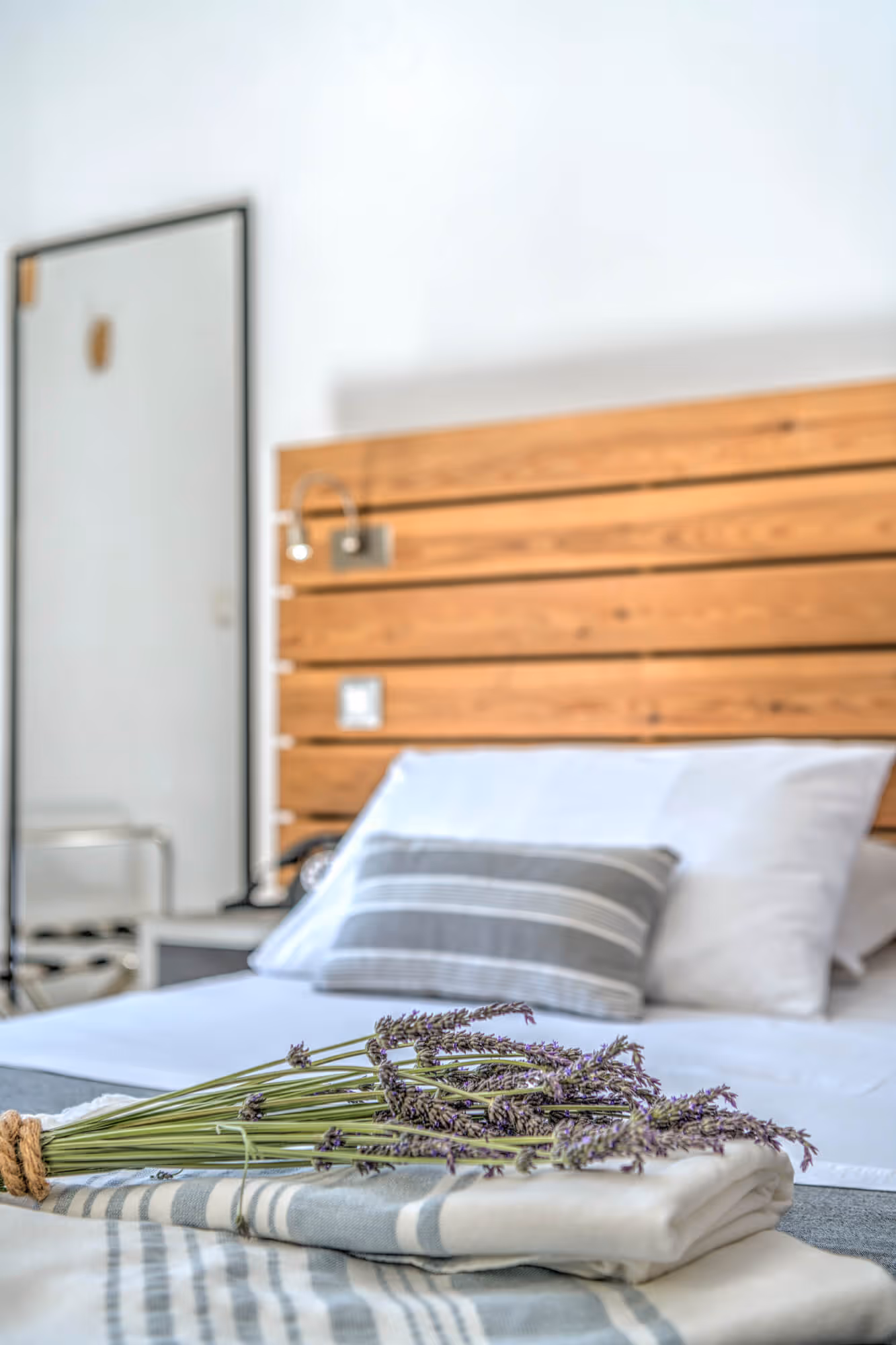 Fresh suite bedroom detail