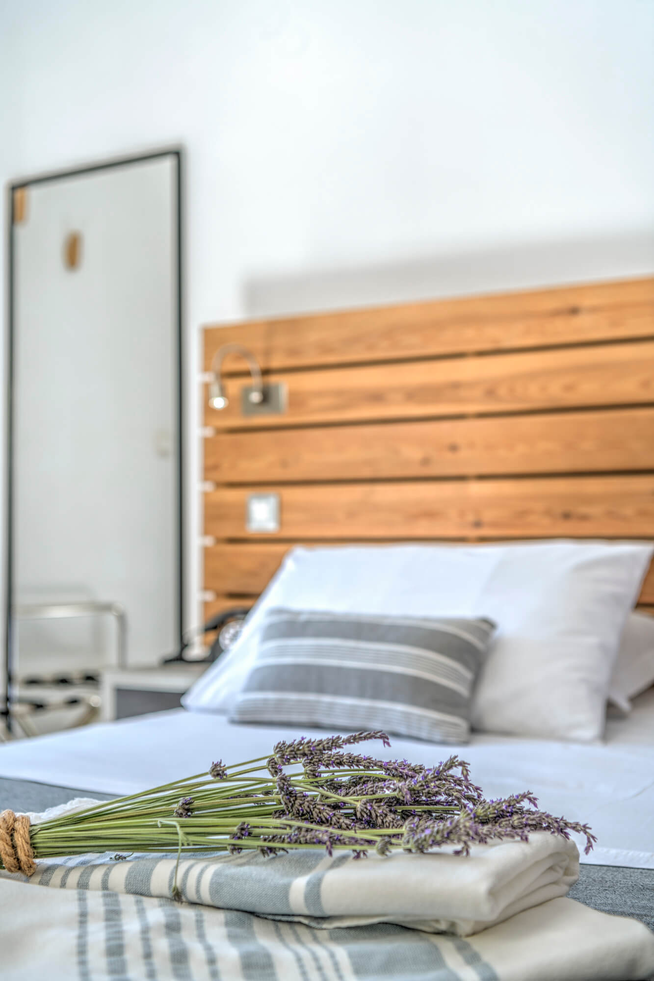 Fresh suite bedroom detail