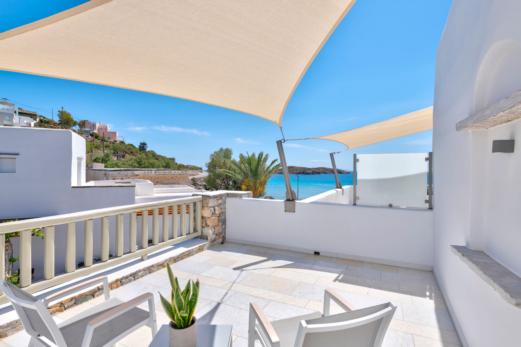 Terrace with sea view