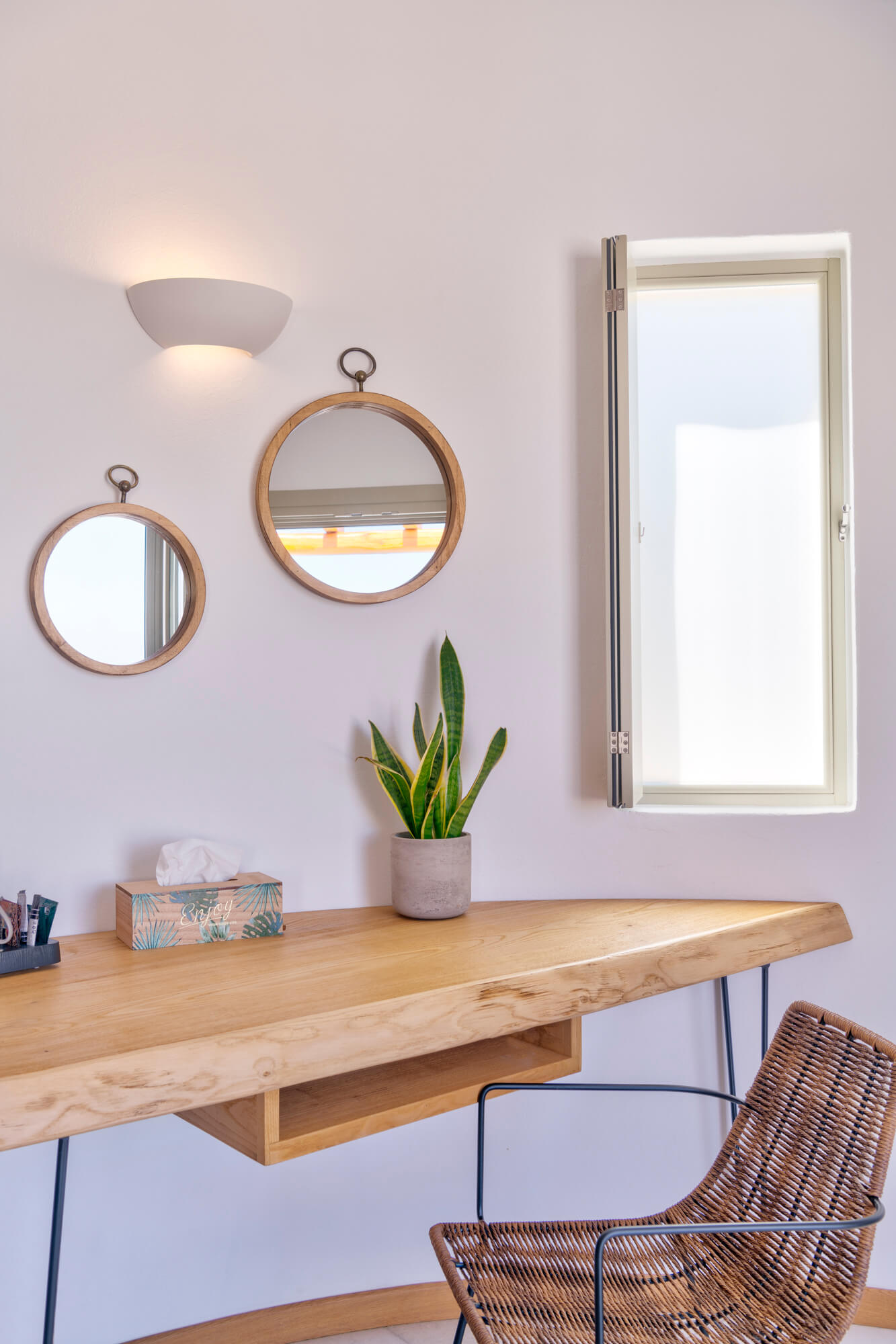 Senses superior living room with sea view