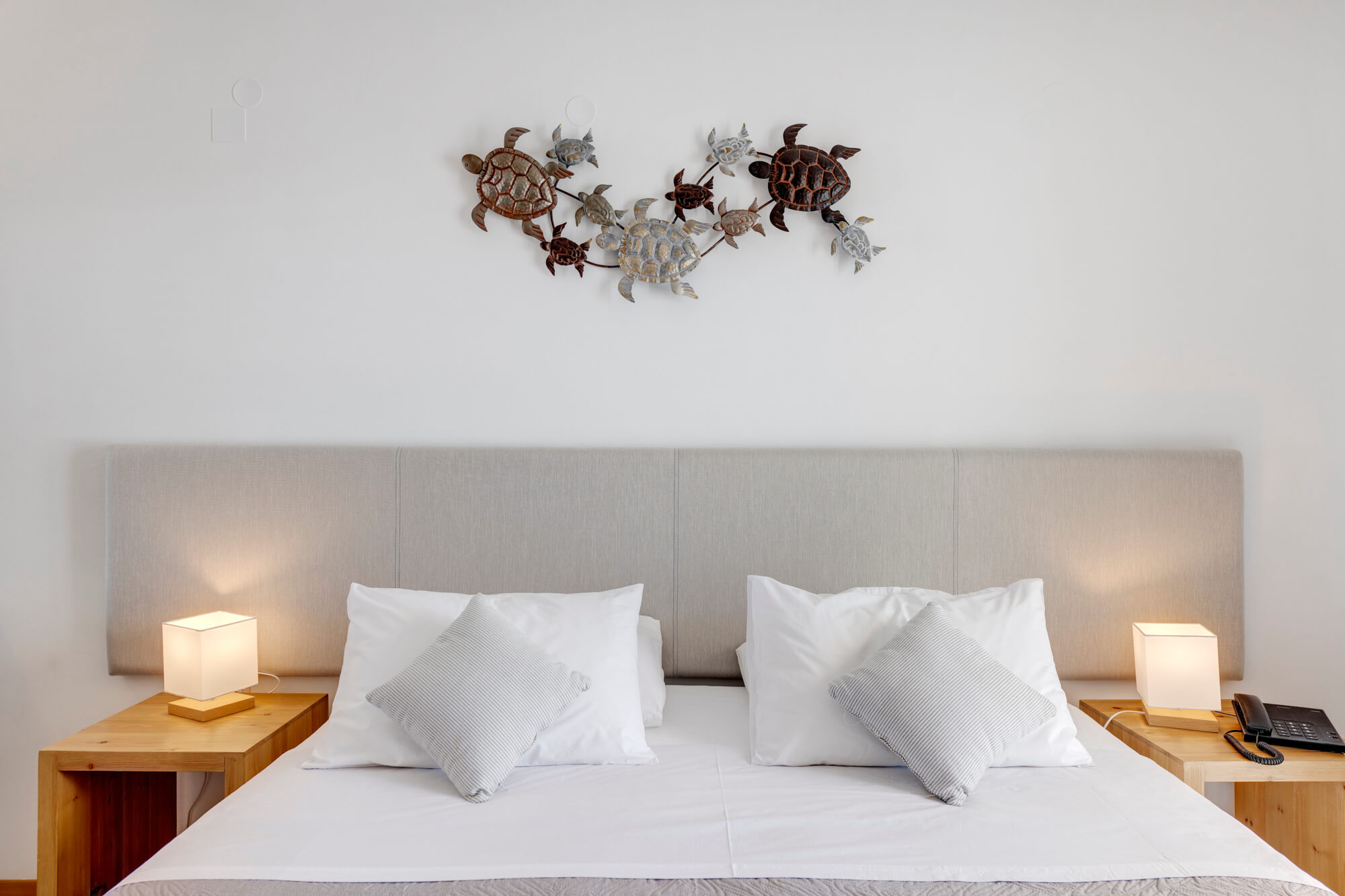 Bedroom with sea view