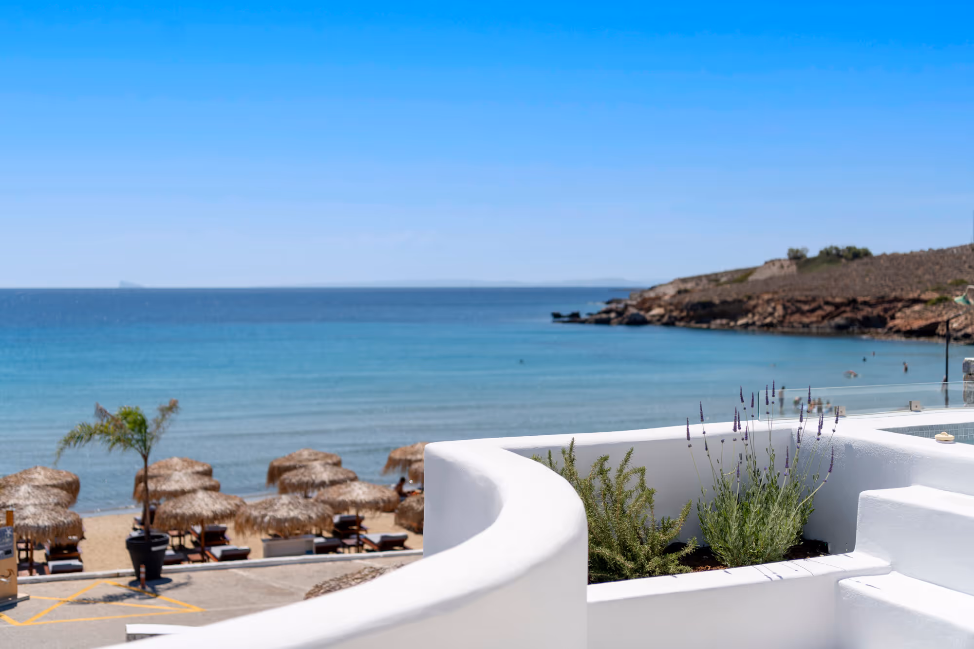 Fresh suite sea view