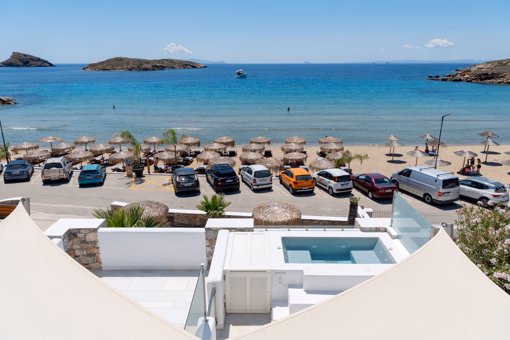 Shine beach view