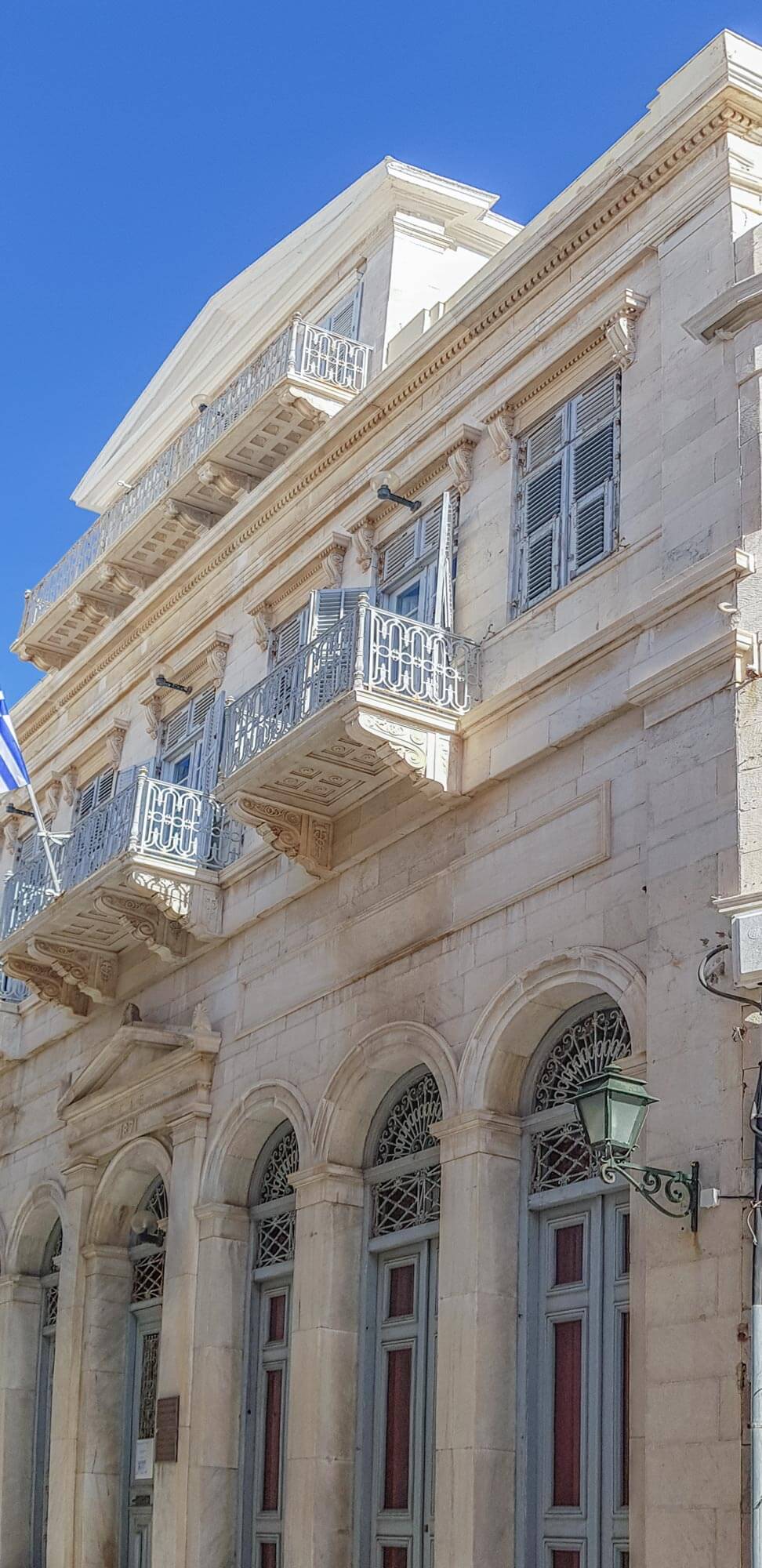 Neoclassical mansion Hermoupolis Syros